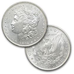 1904 O UNC Morgan Silver Dollar