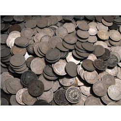 Lot of (100) V Nickels - Circulated