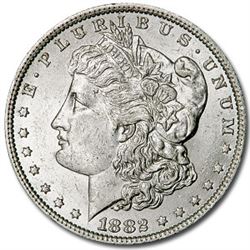 1882 UNC Morgan Silver Dollar