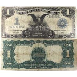 1899 "Black Eagle" Silver Certificate - G-VG