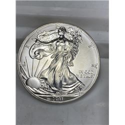 2011 US Silver Eagle BU Grade