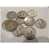 Image 1 : 10 Better Grade Standing Liberty Quarters