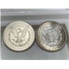 Image 1 : (2) Better Date 1899o-1879 s - BU Morgan Dollars