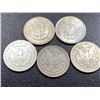 Image 4 : (5) Better Date Morgan Dollars- Various Grade
