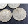 Image 6 : (5) Better Date Morgan Dollars- Various Grade