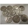 Image 1 : Lot of 10 Standing Liberty Quarters