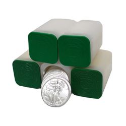 (100) Silver Eagles Random Dates