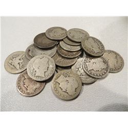 Lot of 20 Barber Quarters