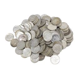 100 pcs. Roosevelt Dimes 90% Silver