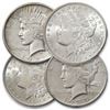 Image 1 : 1878s  & 1921 UNC Morgan - 1921 & 1935 vg Peace