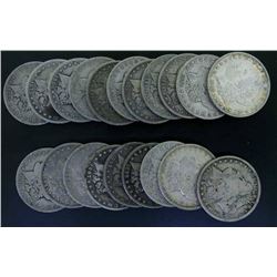 (20) Morgan Silver Dollars - ag-au- Mixed Dates