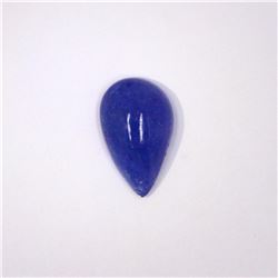 17.21 ct tanzanite cab pear cut
