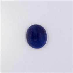 14.15 ct tanzanite cab oval cut