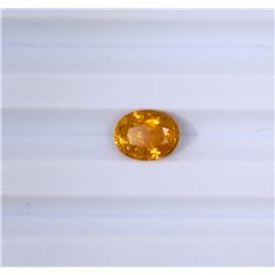 1.82 ct yellow tourmaline oval cut