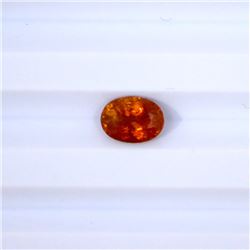 1.27 ct yellow tourmaline oval cut
