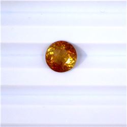 2.39 ct yellow tourmaline round cut