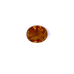 3.21 ct yellow tourmaline oval cut