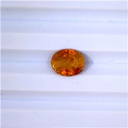 2.34 ct yellow tourmaline oval cut