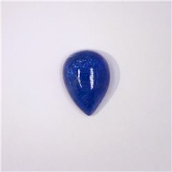 17.52 ct tanzanite cab pear cut