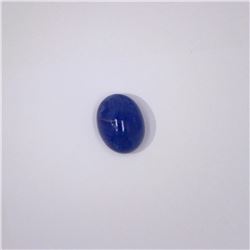 11.80 ct tanzanite cab oval cut