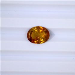 3.26 ct yellow tourmaline oval cut
