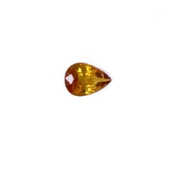 1.68 ct yellow tourmaline pear cut