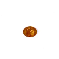2.53 ct yellow tourmaline  oval cut