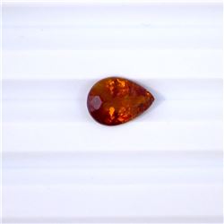 3.06 ct yellow tourmaline pear cut