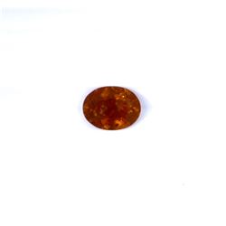 1.57 ct yellow tourmaline oval cut