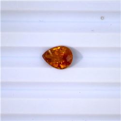 2.73 ct yellow tourmaline pear cut