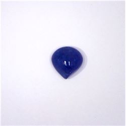 8.81 ct tanzanite cab pear cut