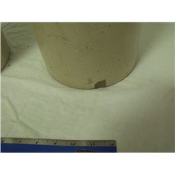 2 One Gallon Crocks Jugs