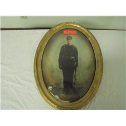 Oval Convex Picture Frame
