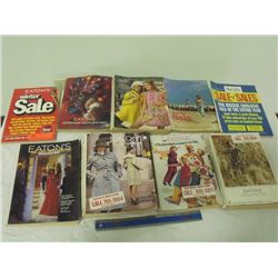Stack of Eatons Catalogues