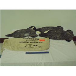 Johnsons Goose Decoys