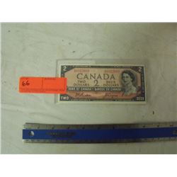 1954 2 Dollar Bill