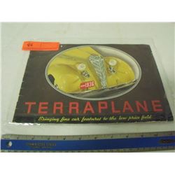 1936 Terraplane Brochure