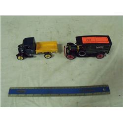 2 Plastic Trucks