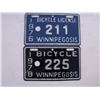 Image 1 : Bycycle License plates