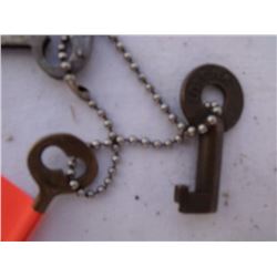 CNR Brass keys