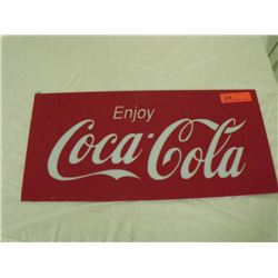 Plastic Coke Sign
