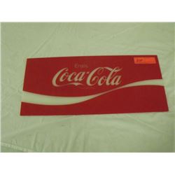 Plastic Coke Sign