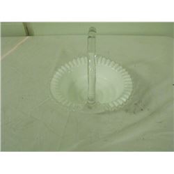 Fenton Milk Glass Basket