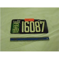 1919 SK Plate