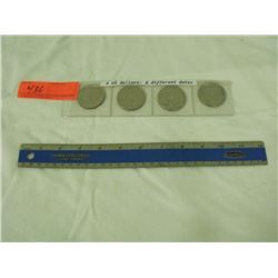 4 USA Dollars
