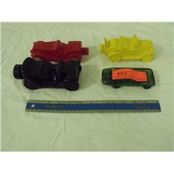 4 Avon Car Decanters