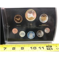 2010 92.5 oz Silver Proof Set - Corvette Selective Gold-plated Dollar