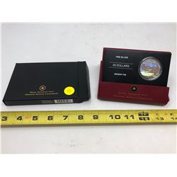 2006 $20.00 Fine Silver - Pengrowth Saddledome