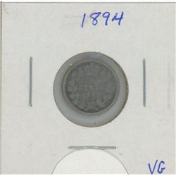 1894 Canada Five Cent Coin