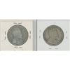 Image 2 : 1910VL and 1910EL Canada Silver Fifty Cent Pieces